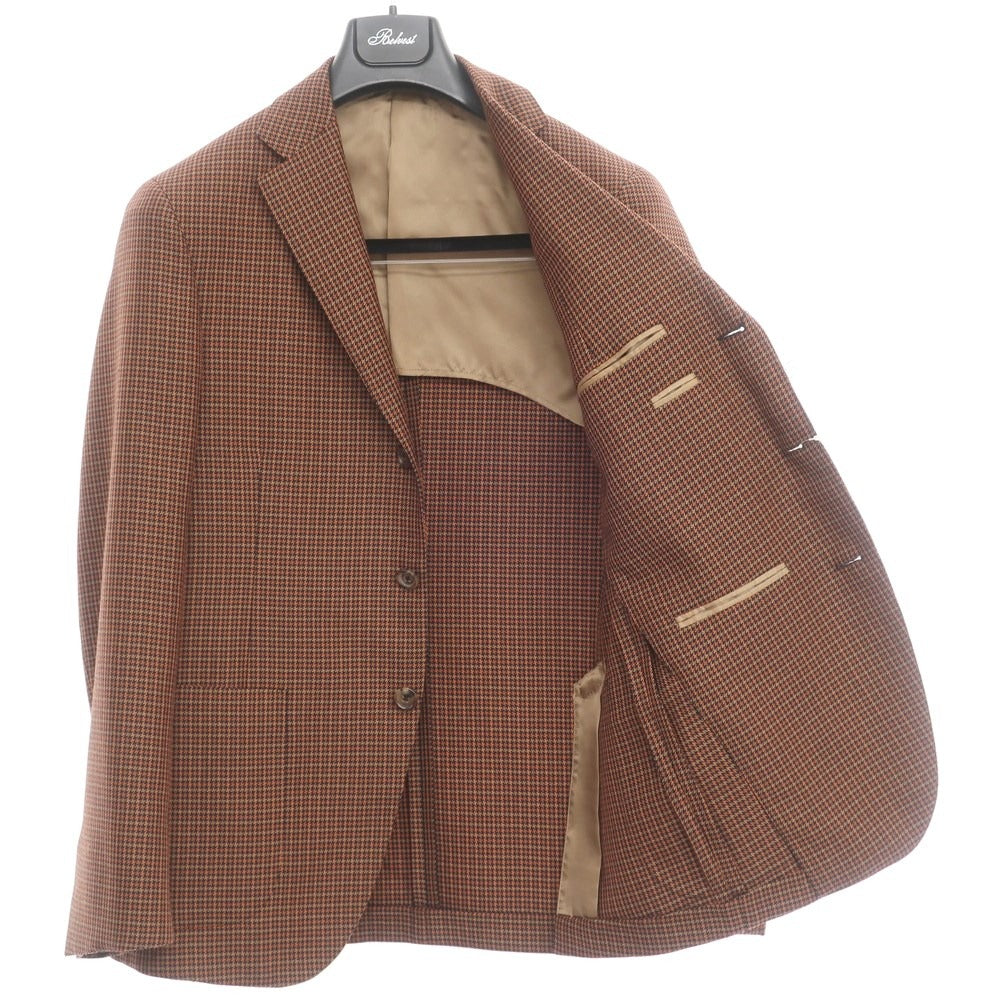 【新品】ベルベスト Belvest 3つボタンスーツ
 ブラウン×ブラック【サイズ46】【BRW】【A/W】【状態ランクN】【メンズ】
【778973】 CPD