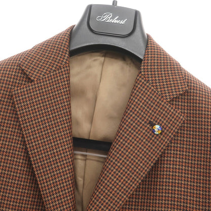 【新品】ベルベスト Belvest 3つボタンスーツ
 ブラウン×ブラック【サイズ46】【BRW】【A/W】【状態ランクN】【メンズ】
【778973】 CPD