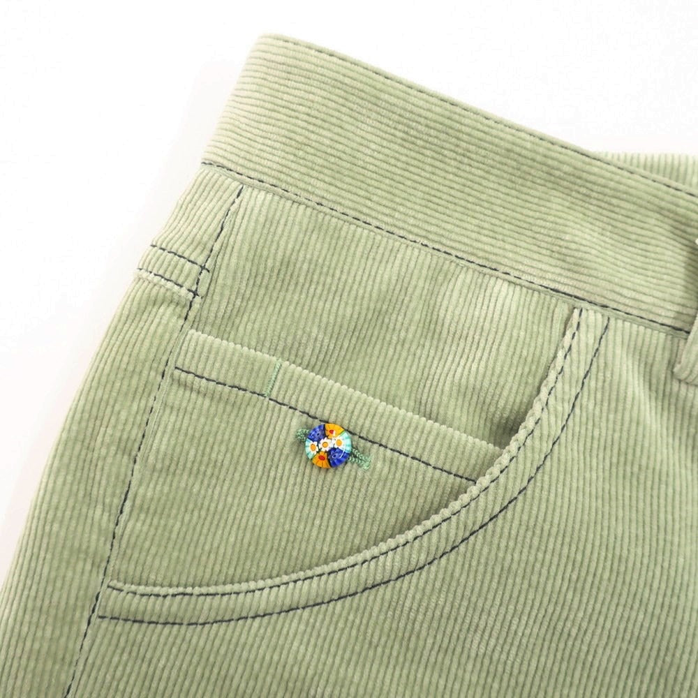 【新品】ベルベスト Belvest コーデュロイパンツ
 ティーグリーン【サイズ48】【GRN】【A/W】【状態ランクN】【メンズ】
【779089】 DPD