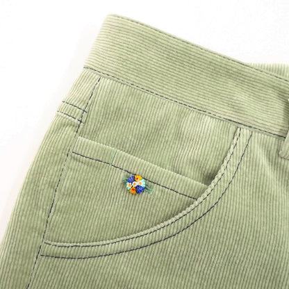 【新品】ベルベスト Belvest コーデュロイパンツ
 ティーグリーン【サイズ48】【GRN】【A/W】【状態ランクN】【メンズ】
【779089】 DPD