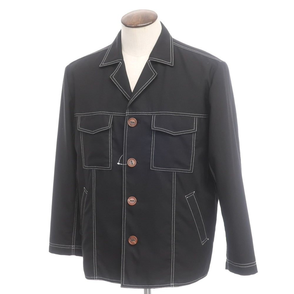 [Used] ALLEGE Wool Coverall Blouson Black [Size L] [BLK] [A/W] [Condition Rank B] ​​[Men&