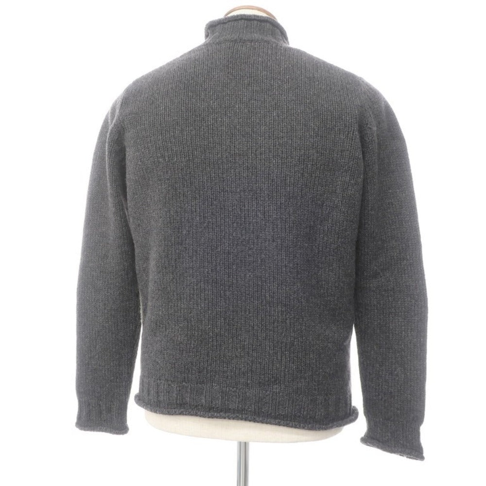 [Used] Della Ciana pullover knit
 Gray x Brown x Green [Size 48] [GRY] [A/W] [Condition Rank B] ​​[Men&