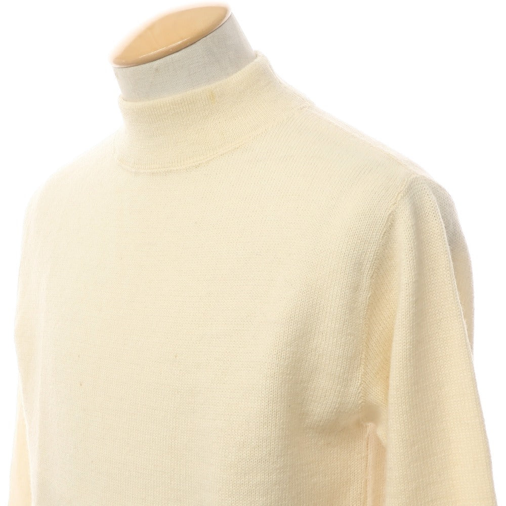 【中古】フリーマンズスポーティングクラブ FREEMANS SPORTING CLUB ハイネック  プルオーバーニット
 アイボリー【サイズS】【WHT】【A/W】【状態ランクC】【メンズ】
【779176】 EPD