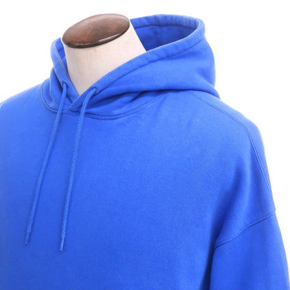 [Used] UNUSED Fleece-lined sweatshirt pullover hoodie, blue [Size 3] [BLU] [A/W] [Condition: C] [Men&