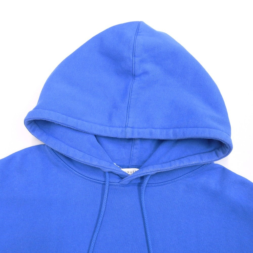 [Used] UNUSED Fleece-lined sweatshirt pullover hoodie, blue [Size 3] [BLU] [A/W] [Condition: C] [Men&