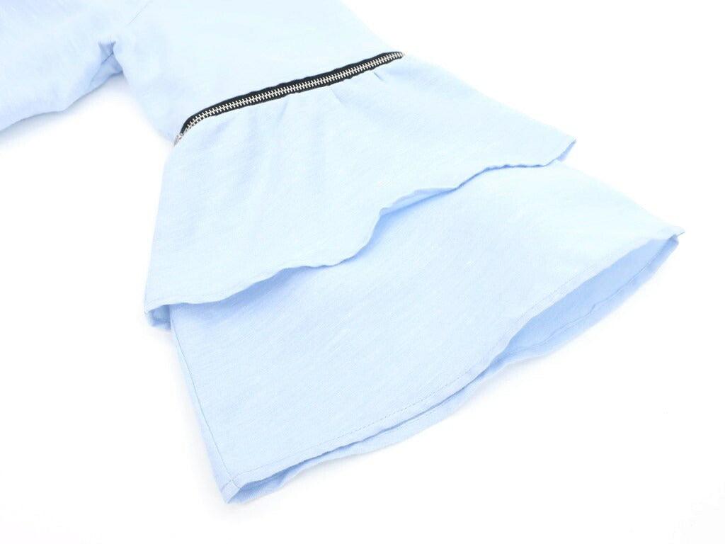 【新品アウトレット】ラブラム ロンドン LABRUM LONDON カジュアルシャツ
 ライトブルー【サイズM】【BLU】【S/S】【状態ランクN-】【メンズ】 EPD