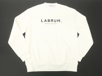 【新品アウトレット】ラブラム ロンドン LABRUM LONDON スウェット
 オフホワイト【サイズM】【WHT】【A/W】【状態ランクN-】【メンズ】 EPD