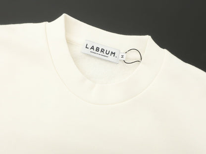 【新品アウトレット】ラブラム ロンドン LABRUM LONDON スウェット
 オフホワイト【サイズM】【WHT】【A/W】【状態ランクN-】【メンズ】 EPD