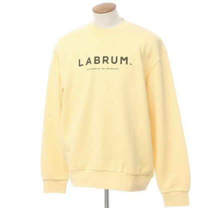 【新品アウトレット】ラブラム ロンドン LABRUM LONDON スウェット
 イエロー【サイズM】【YEL】【A/W】【状態ランクN-】【メンズ】 EPD
