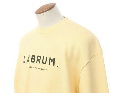 【新品アウトレット】ラブラム ロンドン LABRUM LONDON スウェット
 イエロー【サイズM】【YEL】【A/W】【状態ランクN-】【メンズ】 EPD