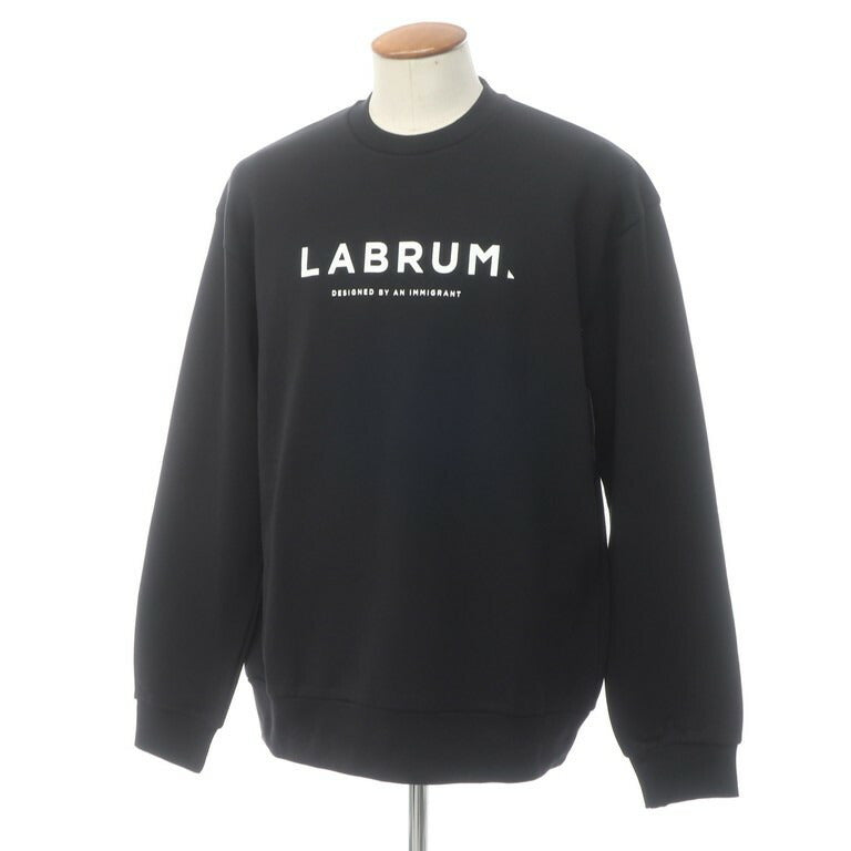 【新品】ラブラム ロンドン LABRUM LONDON スウェット
 ブラック【サイズM】【BLK】【A/W】【状態ランクN】【メンズ】 EPD