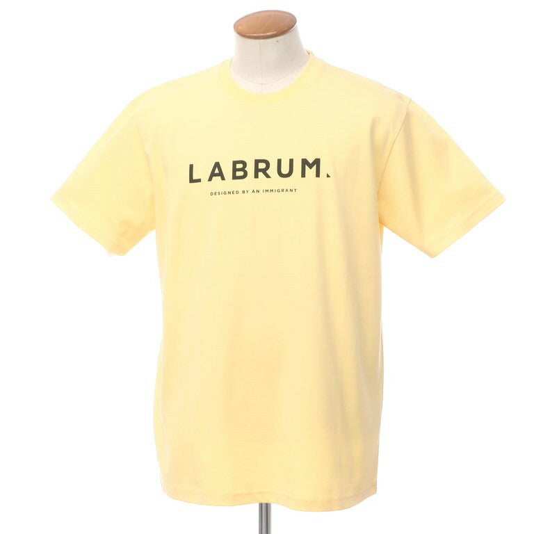 【新品】ラブラム ロンドン LABRUM LONDON 半袖Ｔシャツ
 イエロー【サイズM】【YEL】【S/S】【状態ランクN】【メンズ】 EPD