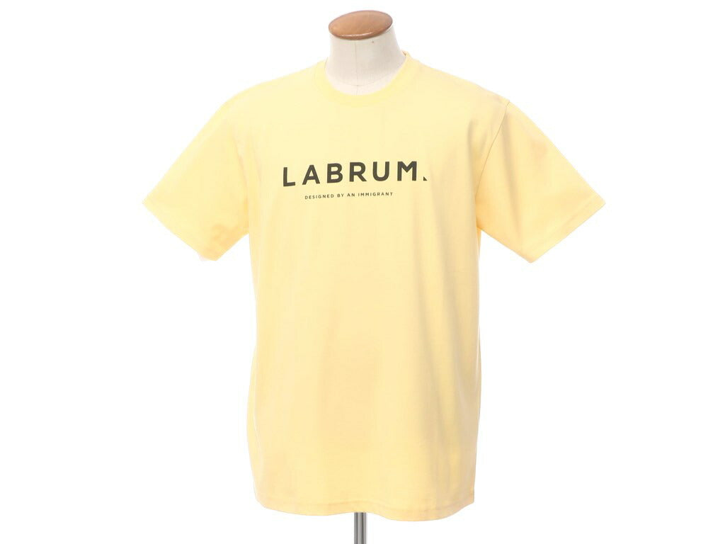 【新品】ラブラム ロンドン LABRUM LONDON 半袖Ｔシャツ
 イエロー【サイズM】【YEL】【S/S】【状態ランクN】【メンズ】 EPD