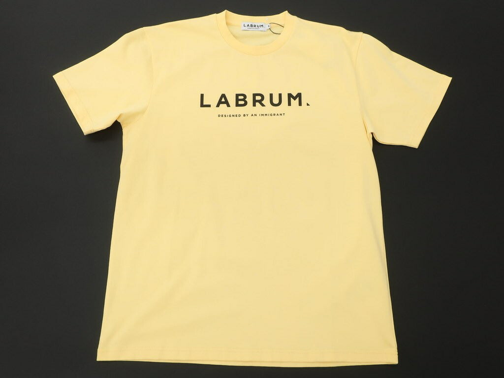 【新品】ラブラム ロンドン LABRUM LONDON 半袖Ｔシャツ
 イエロー【サイズM】【YEL】【S/S】【状態ランクN】【メンズ】 EPD