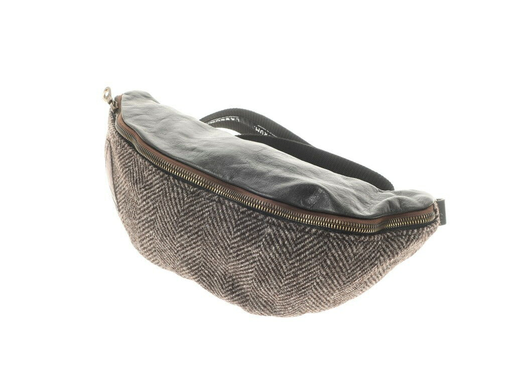 [New] LABRUM LONDON shoulder bag
 Dark brown x black x navy [W36.5xH18xD (measured at top) 10.5] [BRW] [A/W] [Condition rank N] [Men&