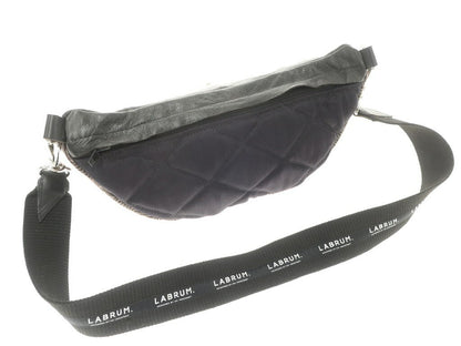 [New] LABRUM LONDON shoulder bag
 Dark brown x black x navy [W36.5xH18xD (measured at top) 10.5] [BRW] [A/W] [Condition rank N] [Men&