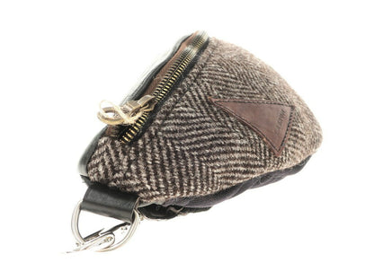 [New] LABRUM LONDON shoulder bag
 Dark brown x black x navy [W36.5xH18xD (measured at top) 10.5] [BRW] [A/W] [Condition rank N] [Men&
