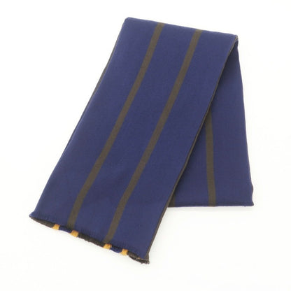 [New outlet] GIERRE scarf
 Brown x Navy [BRW] [A/W] [Condition Rank N-] [Men&