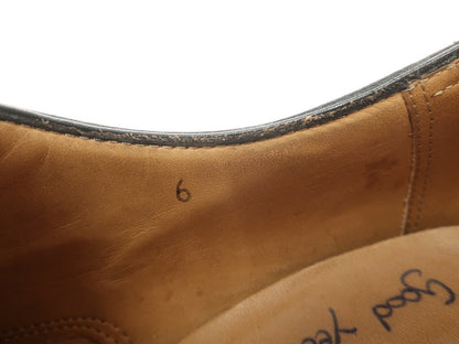 [Used] Enzo Bonafe Calfskin Double Monk Dress Shoes Black [6] [Condition Rank B] ​​[Men&