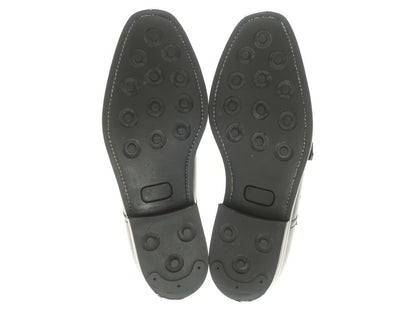 [Used] Enzo Bonafe Calfskin Double Monk Dress Shoes Black [6] [Condition Rank B] ​​[Men&