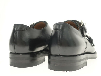 [Used] Enzo Bonafe Calfskin Double Monk Dress Shoes Black [6] [Condition Rank B] ​​[Men&