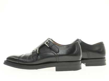 [Used] Enzo Bonafe Calfskin Double Monk Dress Shoes Black [6] [Condition Rank B] ​​[Men&