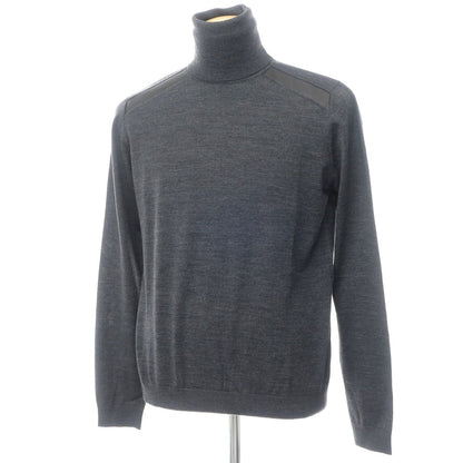 【中古】ジャストカヴァリ Just Cavalli プルオーバーニット
 ダークグレー【サイズM】【GRY】【A/W】【状態ランクB】【メンズ】
【779080】 CPD