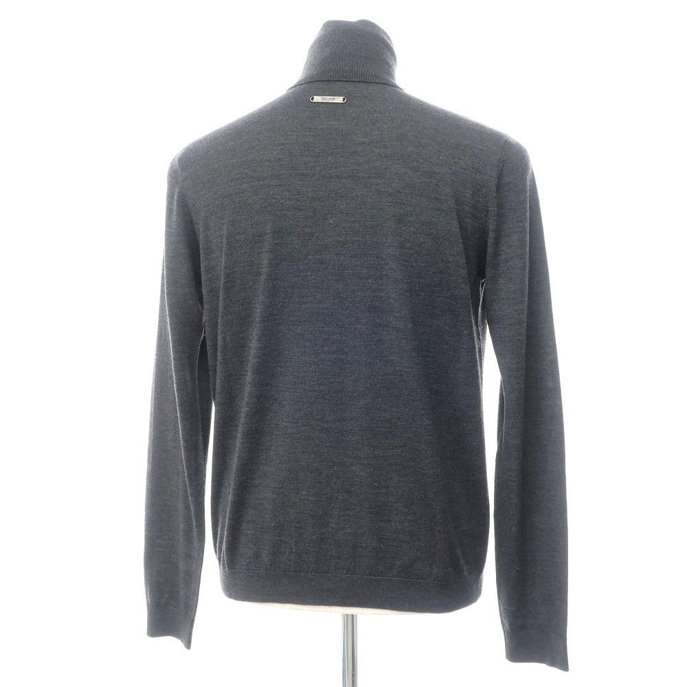 【中古】ジャストカヴァリ Just Cavalli プルオーバーニット
 ダークグレー【サイズM】【GRY】【A/W】【状態ランクB】【メンズ】
【779080】 CPD