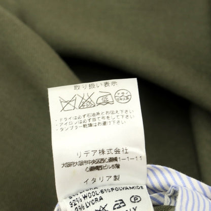 [Used] ROTA Wool Nylon Casual Slacks Pants Olive [Size 48] [GRN] [A/W] [Condition Rank D] [Men&