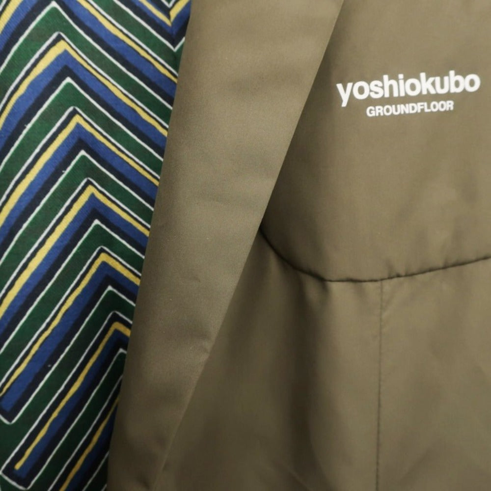 [Unused] Yoshio Kubo Polyester 2B Casual Jacket Olive [Size 3] [GRN] [S/S] [Condition Rank S] [Men&