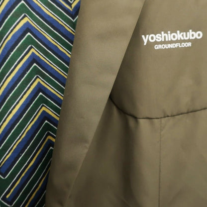 [Unused] Yoshio Kubo Polyester 2B Casual Jacket Olive [Size 3] [GRN] [S/S] [Condition Rank S] [Men&