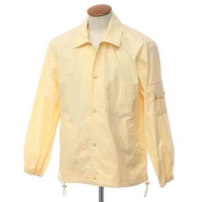 [Unused] Yoshio Kubo Cotton Nylon Coach Jacket Blouson Cream Yellow [Size 2] [YEL] [S/S] [Condition Rank S] [Men&