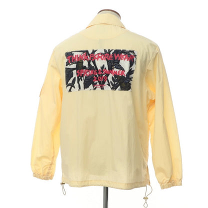 [Unused] Yoshio Kubo Cotton Nylon Coach Jacket Blouson Cream Yellow [Size 2] [YEL] [S/S] [Condition Rank S] [Men&