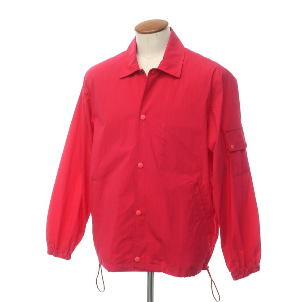 [Unused] Yoshio Kubo Cotton Nylon Coach Jacket Blouson Pink Red [Size 2] [RED] [S/S] [Condition Rank S] [Men&