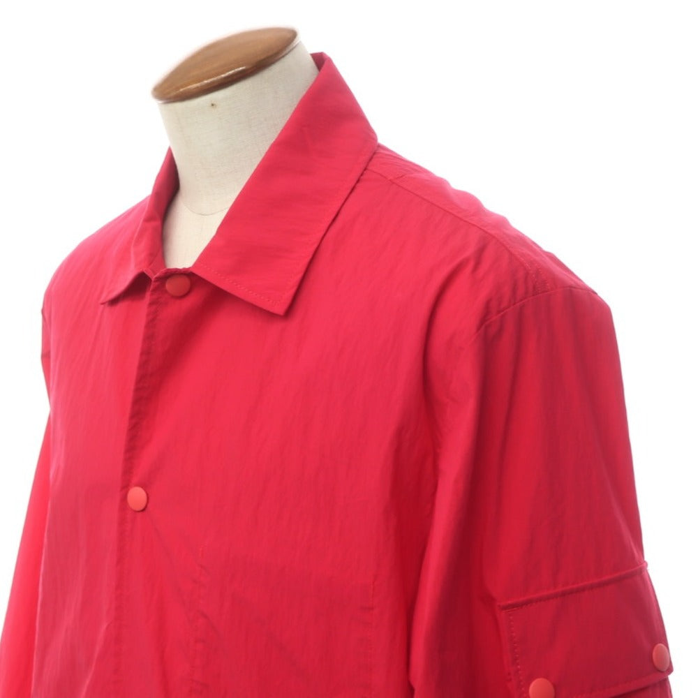 [Unused] Yoshio Kubo Cotton Nylon Coach Jacket Blouson Pink Red [Size 2] [RED] [S/S] [Condition Rank S] [Men&