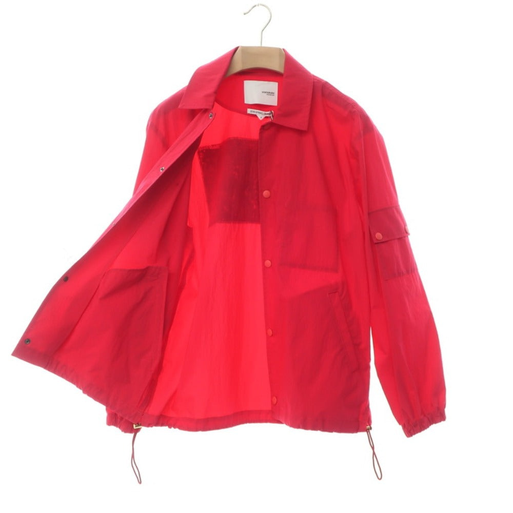 [Unused] Yoshio Kubo Cotton Nylon Coach Jacket Blouson Pink Red [Size 2] [RED] [S/S] [Condition Rank S] [Men&