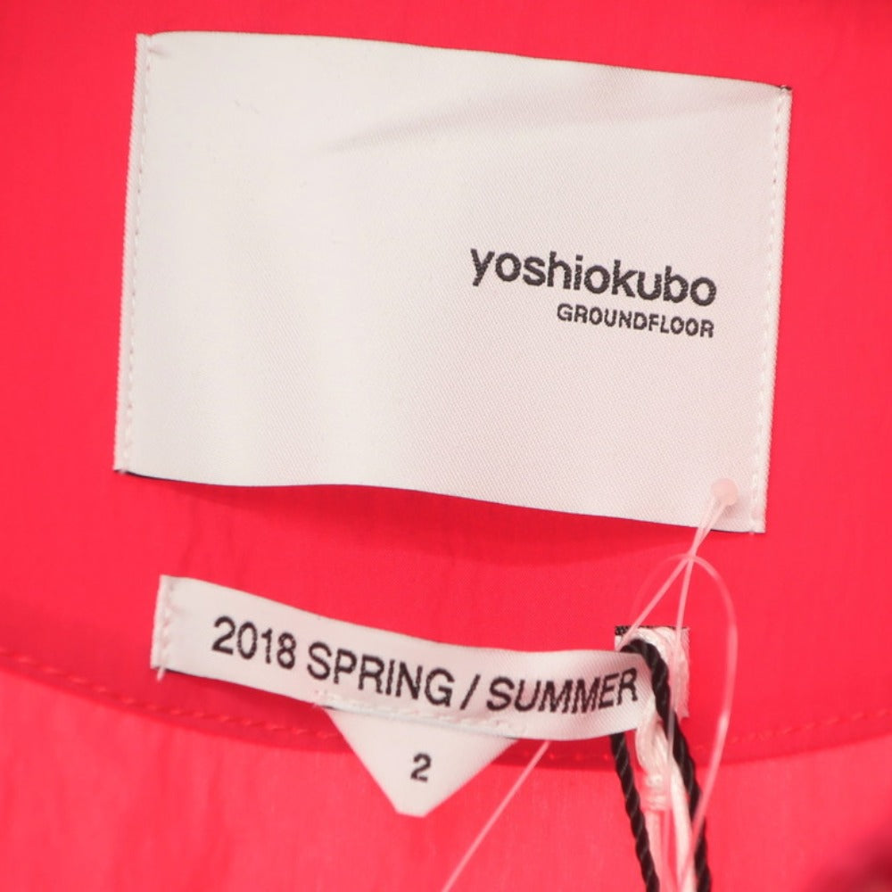 [Unused] Yoshio Kubo Cotton Nylon Coach Jacket Blouson Pink Red [Size 2] [RED] [S/S] [Condition Rank S] [Men&