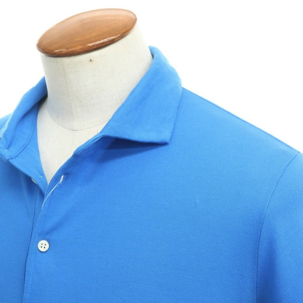 【中古】トレンタオット TRENTA OTTO 半袖ポロシャツ
 ブルー【サイズ46】【BLU】【S/S】【状態ランクD】【メンズ】 EPD