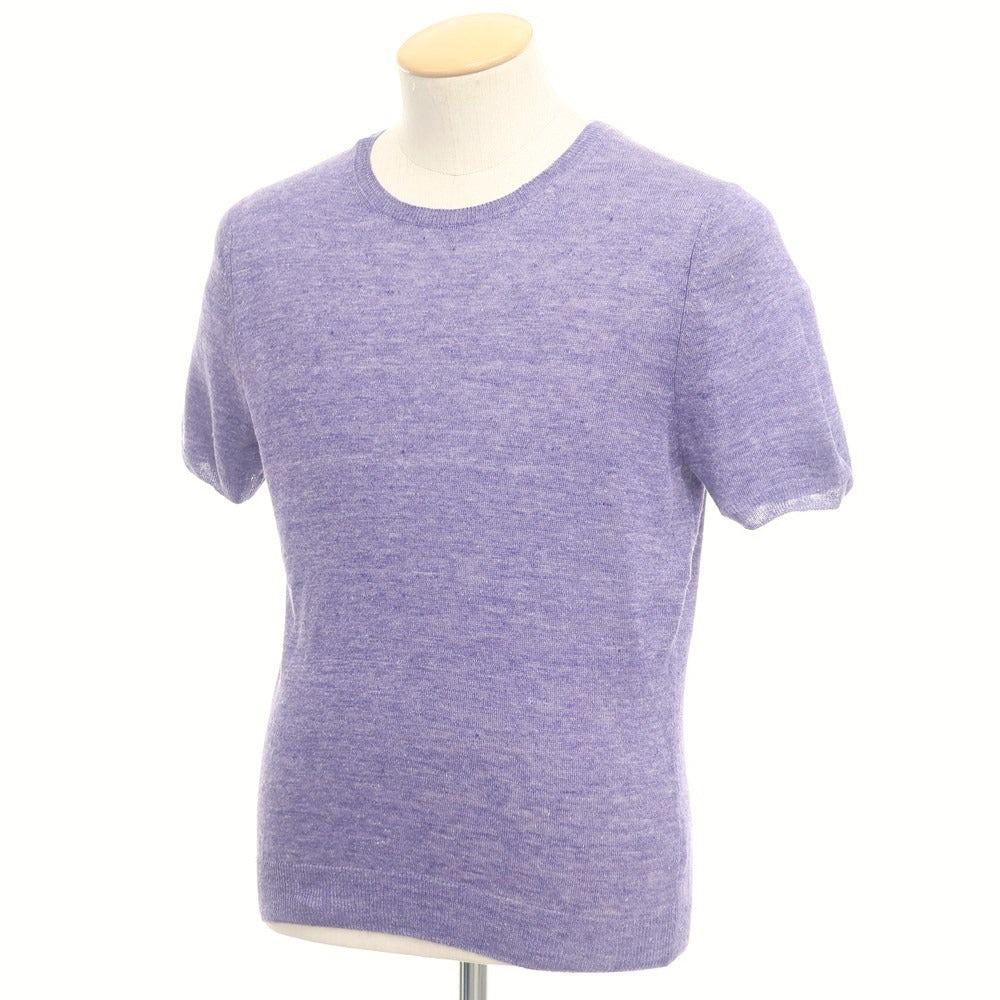 【中古】グランサッソ GRAN SASSO プルオーバーニット
 パープル【サイズ44】【PUP】【S/S】【状態ランクB】【メンズ】
【779196】 EPD