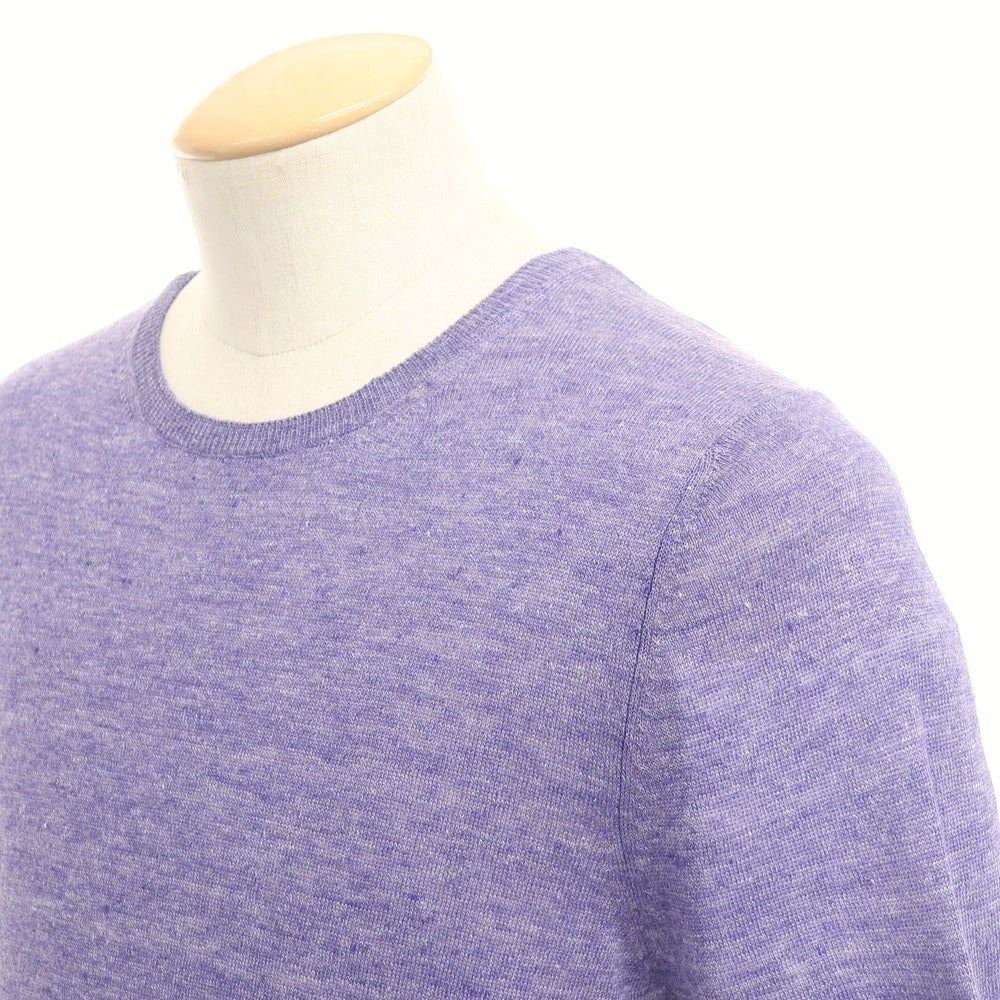 【中古】グランサッソ GRAN SASSO プルオーバーニット
 パープル【サイズ44】【PUP】【S/S】【状態ランクB】【メンズ】
【779196】 EPD