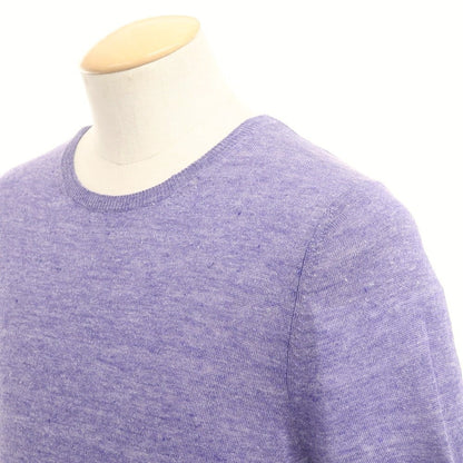 [Used] GRAN SASSO pullover knit
 Purple [Size 44] [PUP] [S/S] [Condition Rank B] ​​[Men&