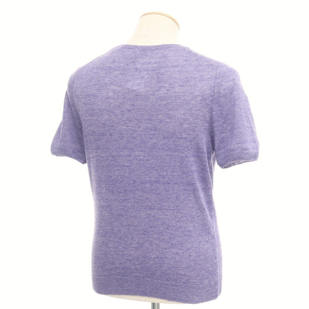 [Used] GRAN SASSO pullover knit
 Purple [Size 44] [PUP] [S/S] [Condition Rank B] ​​[Men&