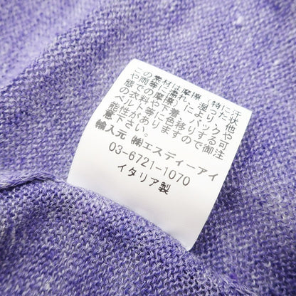 [Used] GRAN SASSO pullover knit
 Purple [Size 44] [PUP] [S/S] [Condition Rank B] ​​[Men&