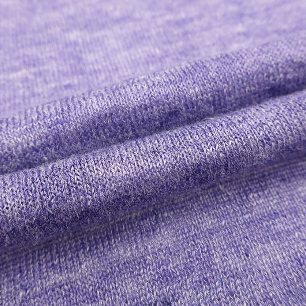 [Used] GRAN SASSO pullover knit
 Purple [Size 44] [PUP] [S/S] [Condition Rank B] ​​[Men&