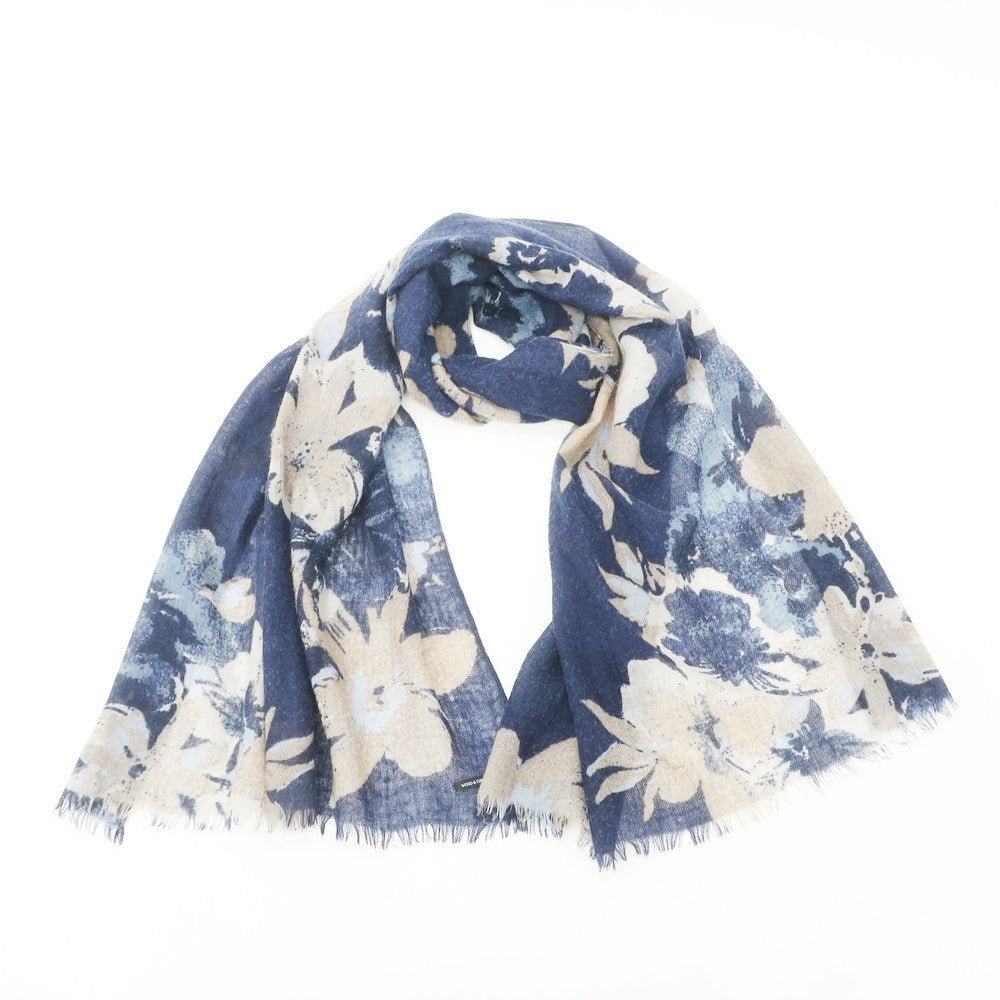 [Used] Wood &amp;amp; Turner WOOD&amp;amp;TURNER stole
 Dark navy x beige [A/W] [Condition rank B] ​​[Men&