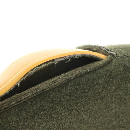 [Used] ABICI Felt Wool Briefcase Green [W44xH32.5xD4.5] [GRN] [S/S/A/W] [Condition Rank C] [Men&