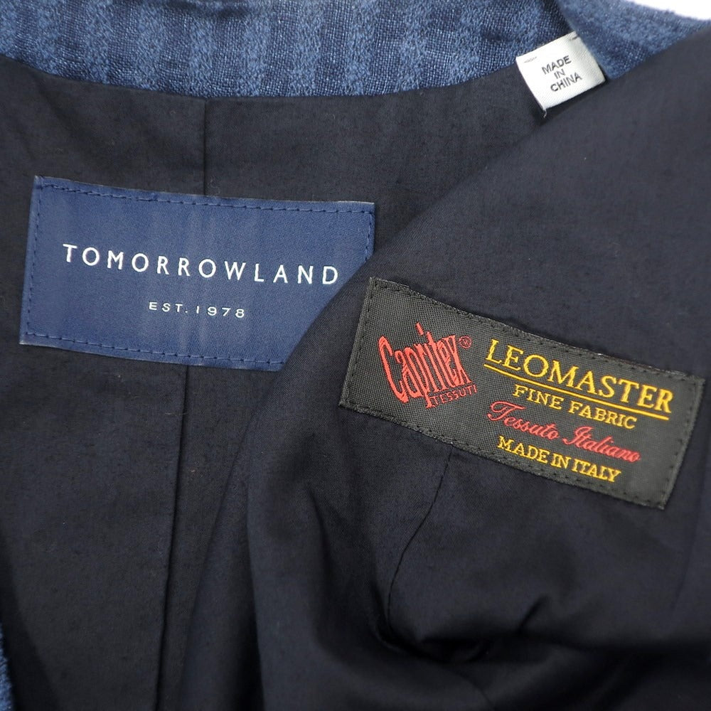 中古】トゥモローランド TOMORROWLAND カジュアル系ジレ ネイビーx 