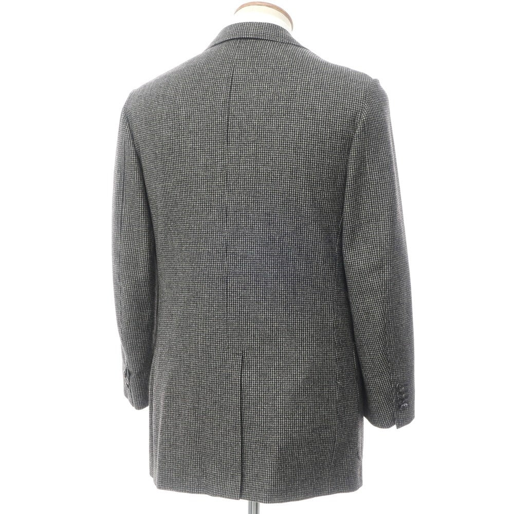 [Used] Valditaro wool houndstooth pattern tailored jacket, gray x black [size 46] [GRY] [A/W] [Condition rank B] ​​[Men&