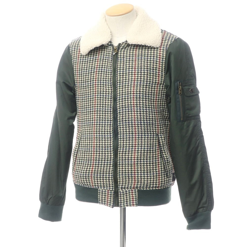 【中古】スコッチアンドソーダ SCOTCH &amp; SODA 中綿ブルゾン
 グリーンxイエロー【サイズS】【GRN】【A/W】【状態ランクC】【メンズ】
【778972】 BPD