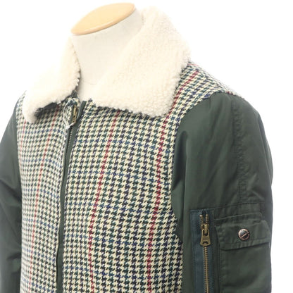 [Used] Scotch &amp;amp; Soda padded jacket
 Green x Yellow [Size S] [GRN] [A/W] [Condition Rank C] [Men&